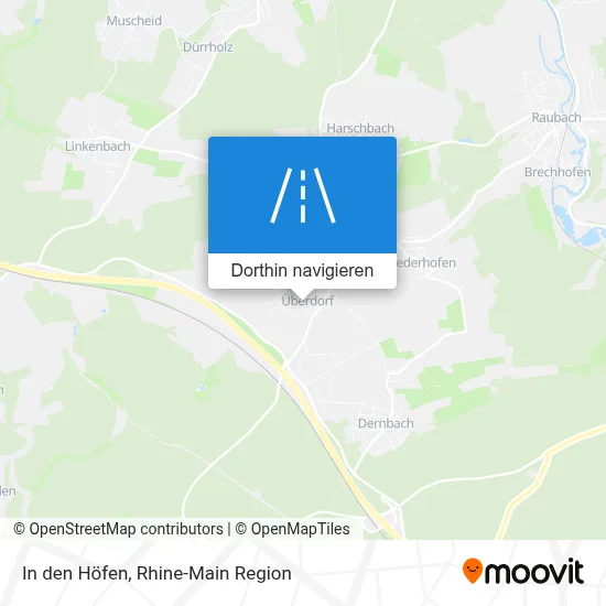 In den Höfen Karte