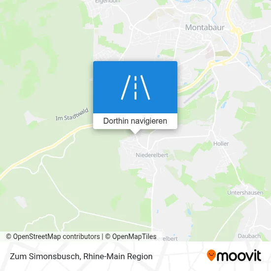 Zum Simonsbusch Karte