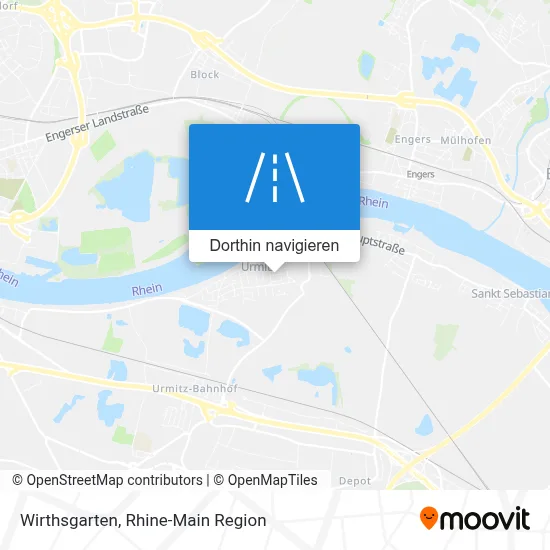 Wirthsgarten Karte