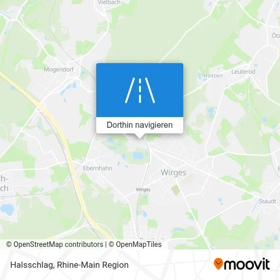 Halsschlag Karte