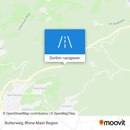Butterweg Karte