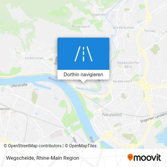 Wegscheide Karte