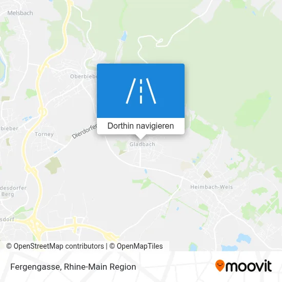 Fergengasse Karte