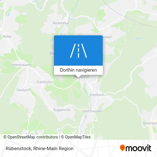 Rübenstock Karte