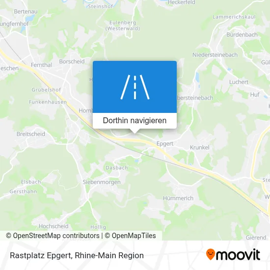 Rastplatz Epgert Karte