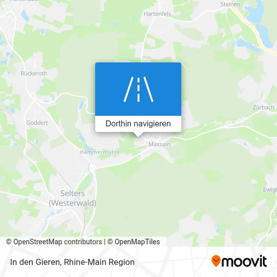 In den Gieren Karte
