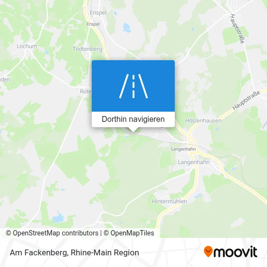 Am Fackenberg Karte