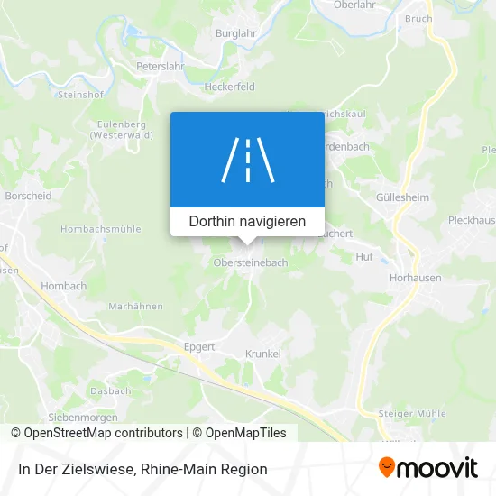 In Der Zielswiese Karte