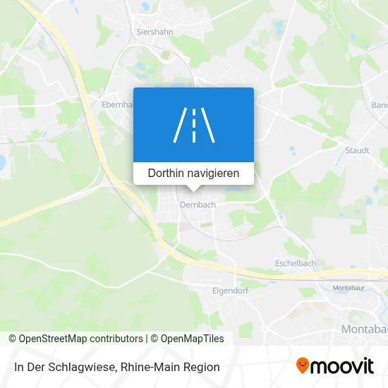 In Der Schlagwiese Karte