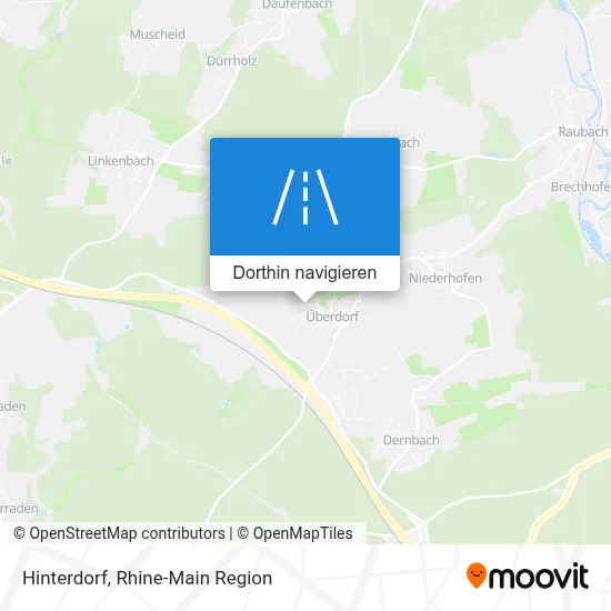 Hinterdorf Karte