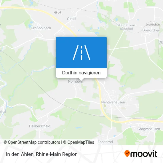 In den Ahlen Karte