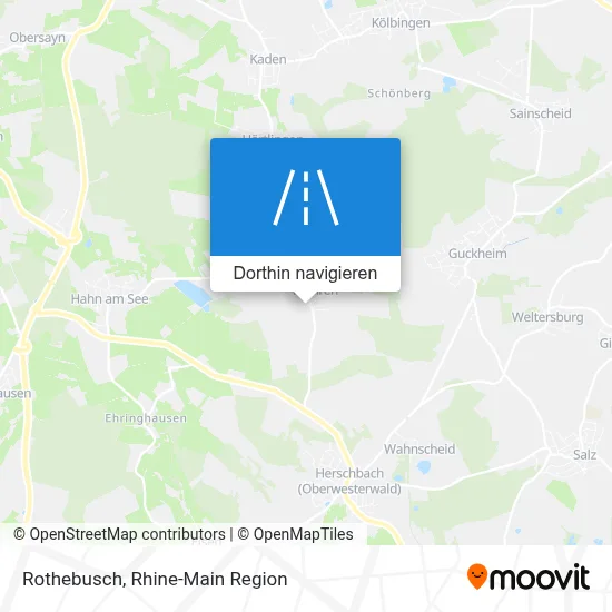 Rothebusch Karte