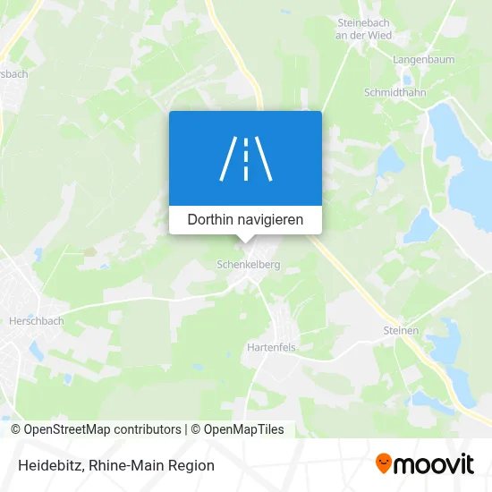 Heidebitz Karte