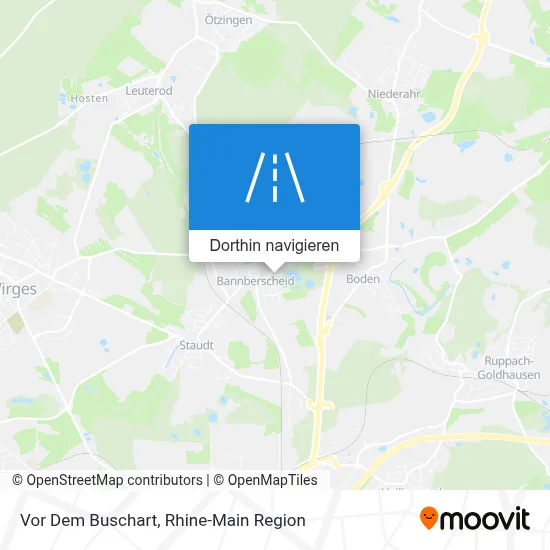 Vor Dem Buschart Karte