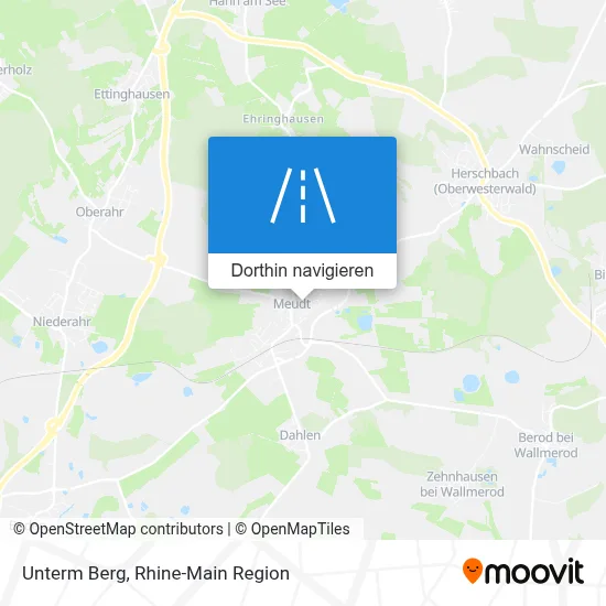 Unterm Berg Karte