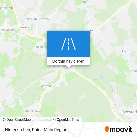 Hinterkirchen Karte