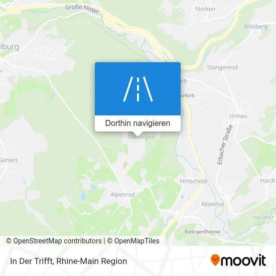In Der Trifft Karte