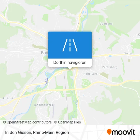 In den Giesen Karte