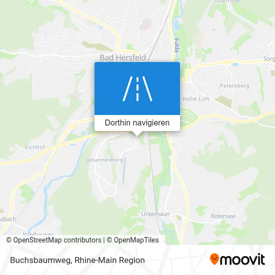Buchsbaumweg Karte
