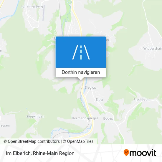 Im Elberich Karte