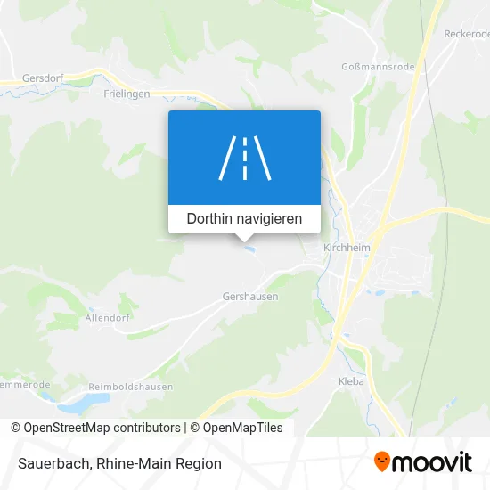 Sauerbach Karte