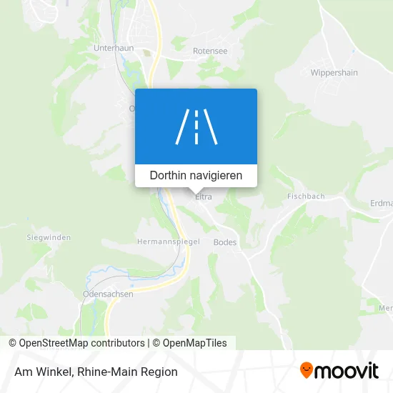 Am Winkel Karte