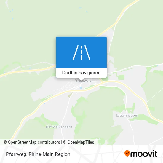 Pfarrweg Karte