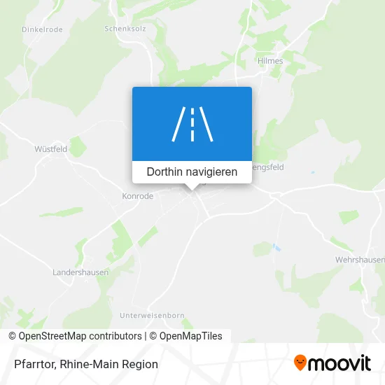 Pfarrtor Karte
