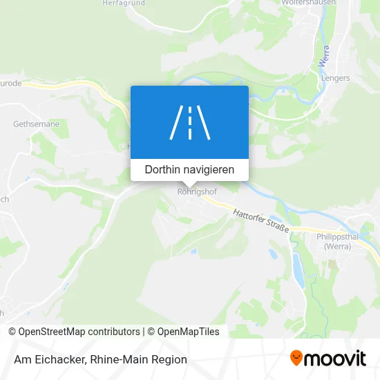 Am Eichacker Karte