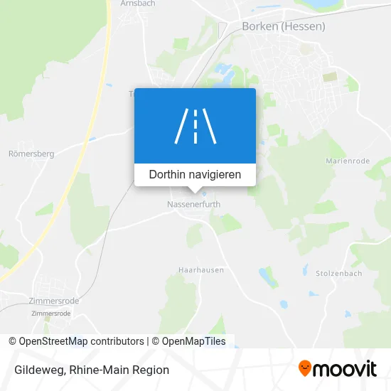 Gildeweg Karte