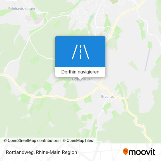 Rottlandweg Karte