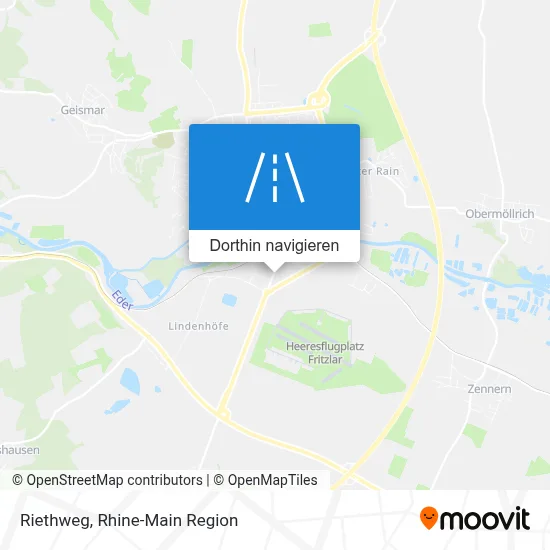 Riethweg Karte