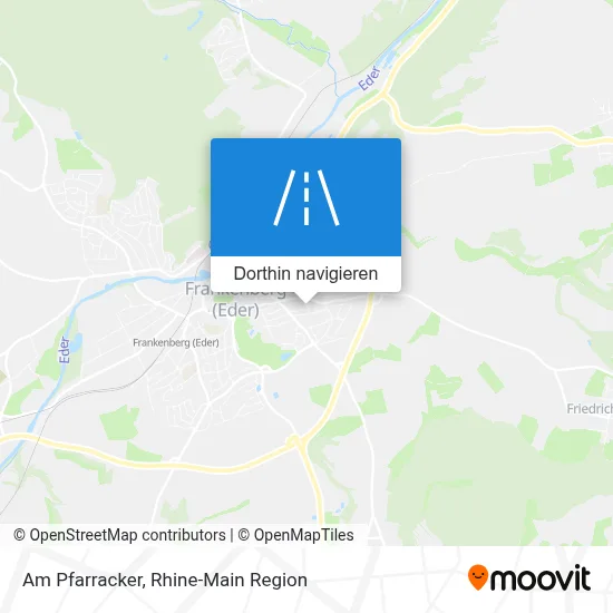 Am Pfarracker Karte