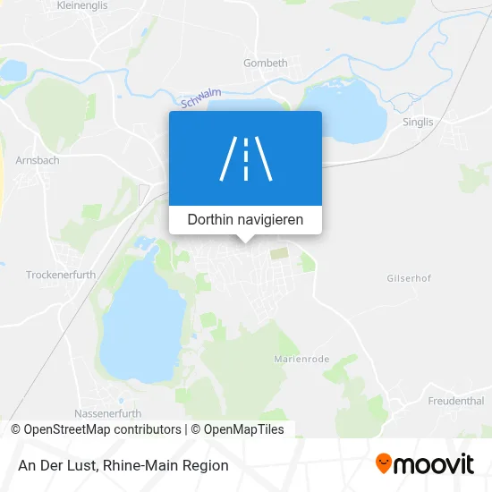 An Der Lust Karte