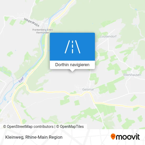 Kleinweg Karte