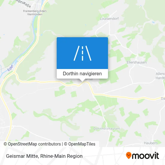 Geismar Mitte Karte