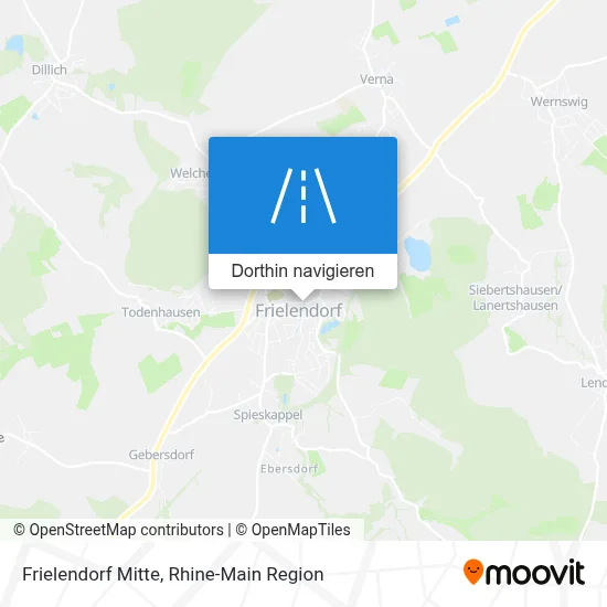 Frielendorf Mitte Karte