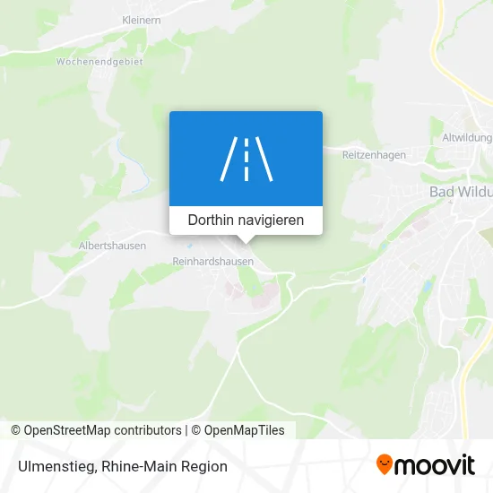 Ulmenstieg Karte