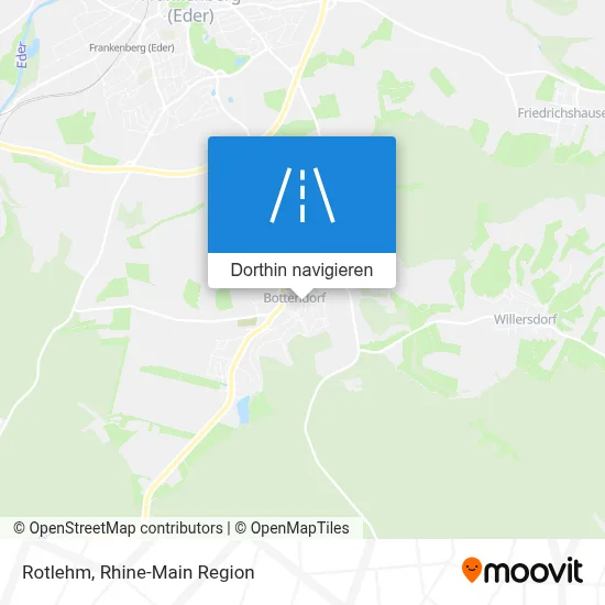 Rotlehm Karte
