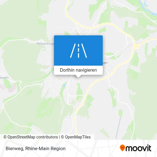 Bierweg Karte