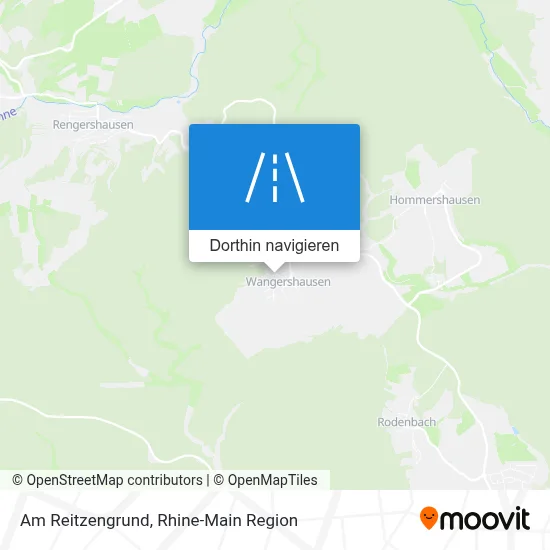 Am Reitzengrund Karte