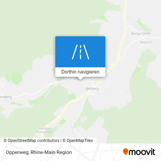 Opperweg Karte