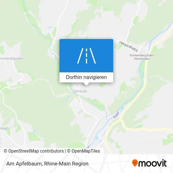 Am Apfelbaum Karte