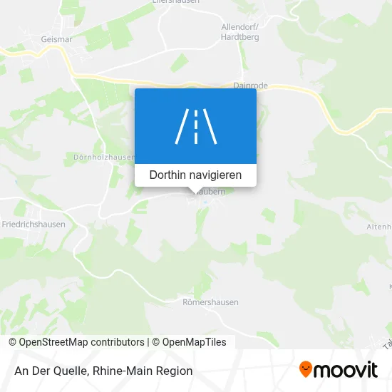An Der Quelle Karte