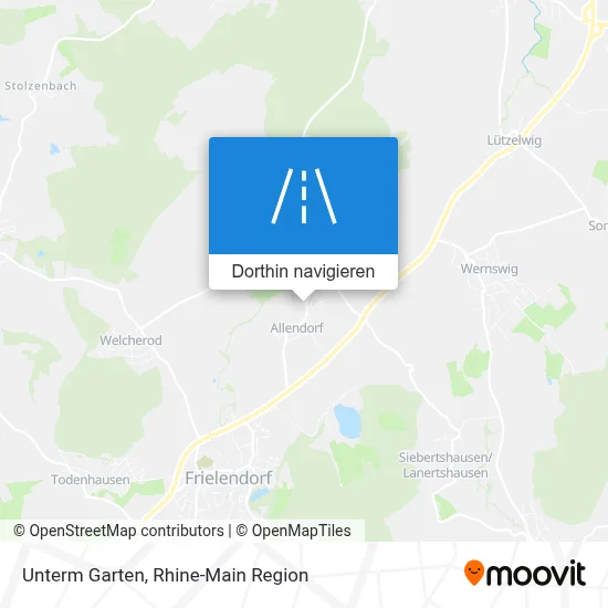 Unterm Garten Karte