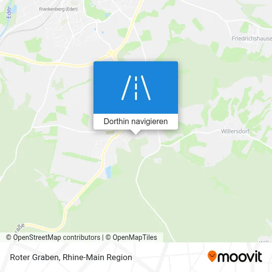 Roter Graben Karte