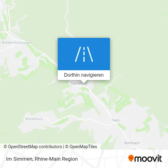 Im Simmen Karte