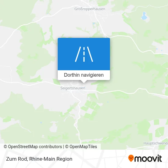 Zum Rod Karte