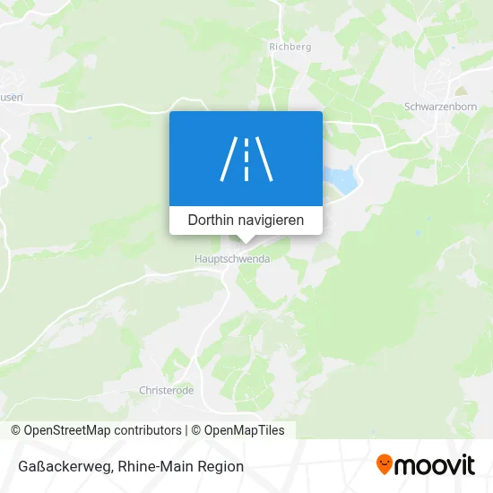 Gaßackerweg Karte