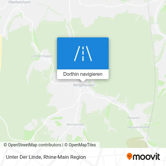 Unter Der Linde Karte